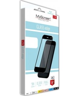 MyScreen DIAMOND GLASS LITE edge FULL GLUE juodas apsauginis stiklas Apple iPhone XR/11