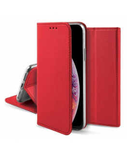 Fusion Magnet Book case for Xiaomi Mi Note 10 red
