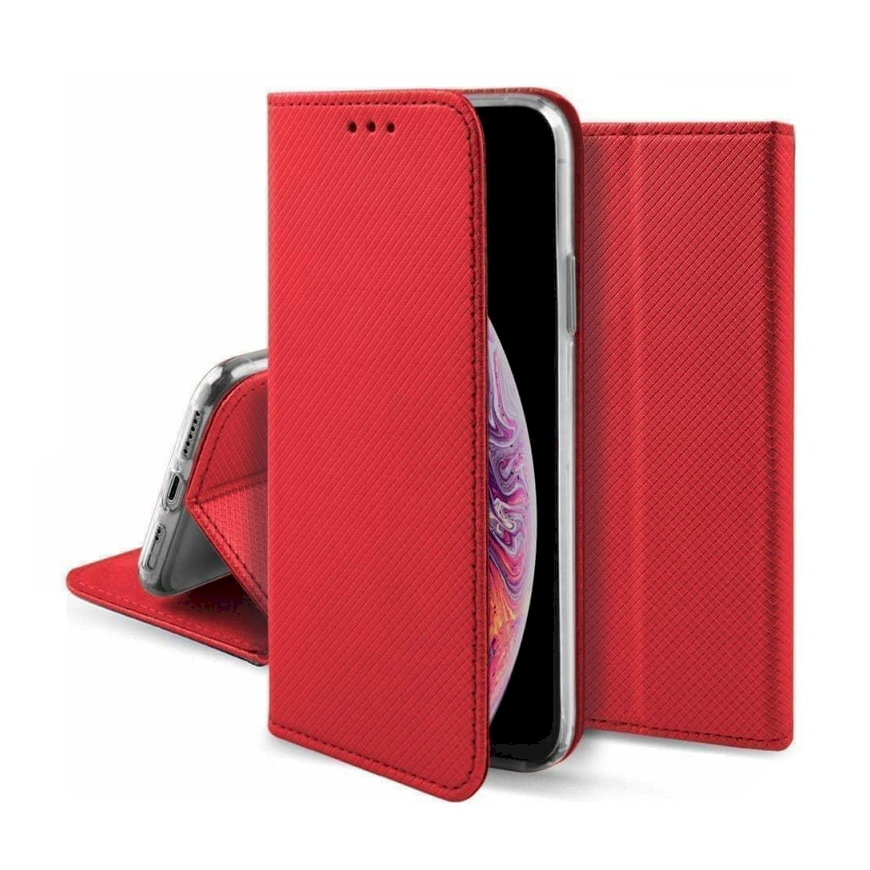 Fusion Magnet Book case for Xiaomi Mi Note 10 red