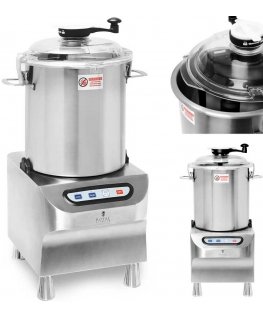 Royal Catering Wolf meat slicer for slicing, grinding, slicing meat, vegetables, 18 l 1500/2200 rpm 1500 W
