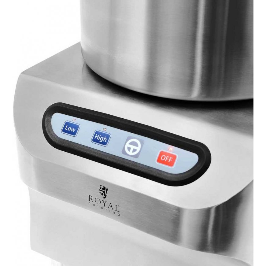Royal Catering Vilko mėsinė pjaustyklė mėsai, daržovėms pjaustyti, malti, pjaustyti, 18 l 1500/2200 aps./min 1500 W – 3