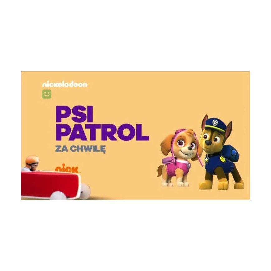 Nickelodeon Psi Patrol żółty