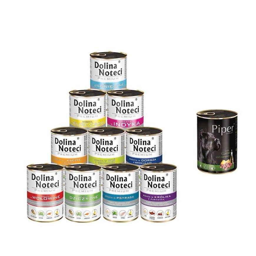 Dolina Noteci Premium Z Dziczyzną 400g – 2
