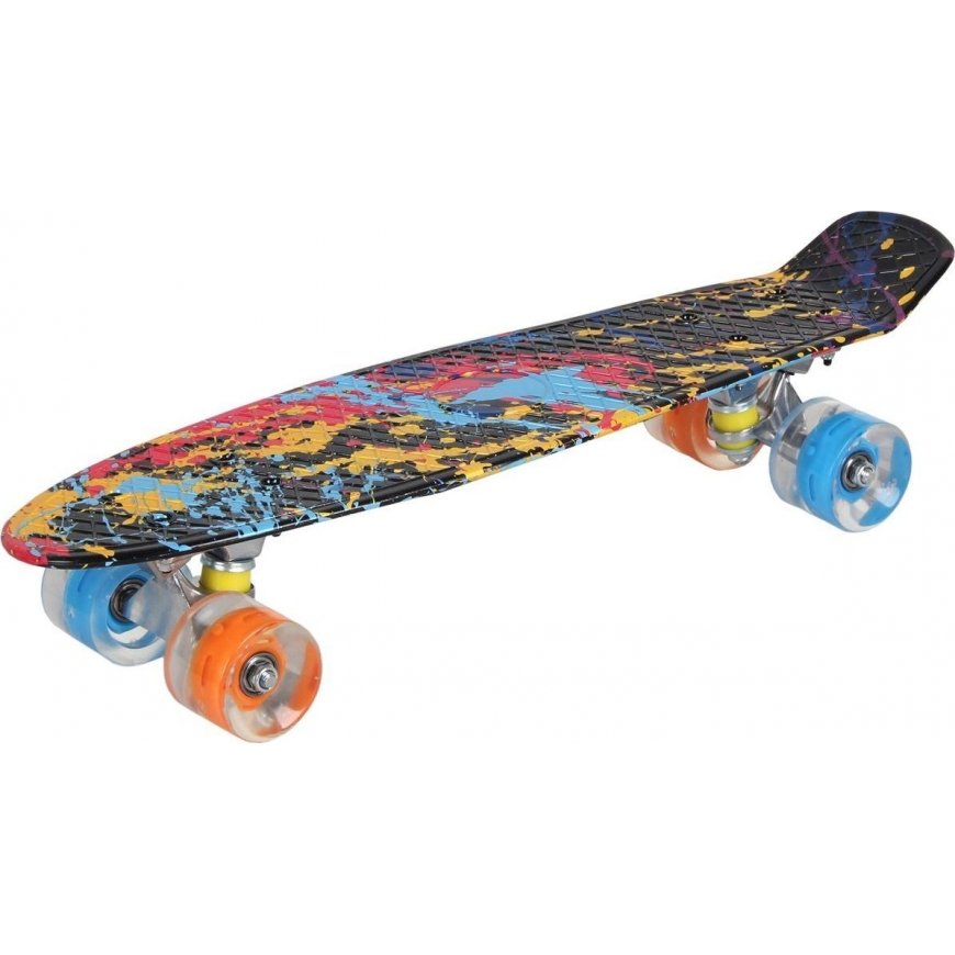 Enero Plastic skateboard, multicolored
