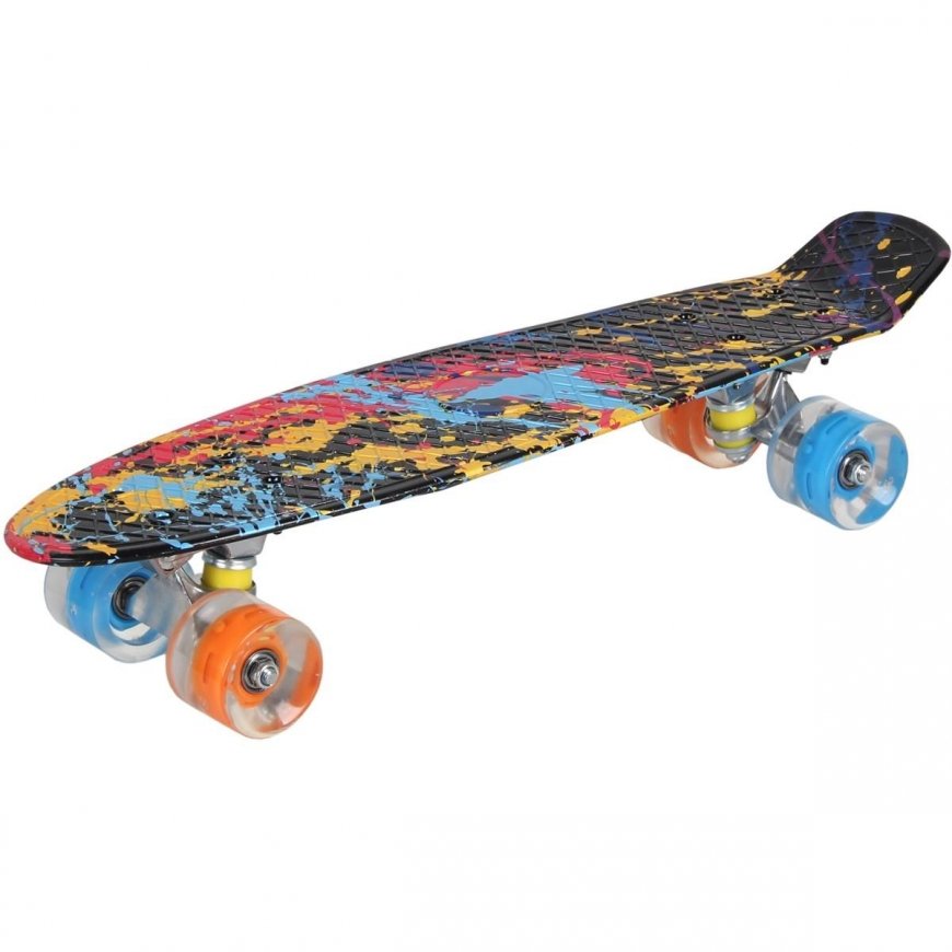 Enero Plastic skateboard, multicolored – 3