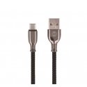 Forever Tornado cable USB - USB-C 1,0 m 3A black Forever Tornado cable USB - USB-C 1,0 m 3A black