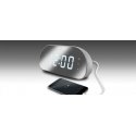 Muse M-170CMR radio Pulkstenis Digitāls Spogulis, Balts Muse M-170CMR radio Pulkstenis Digitāls Spogulis, Balts