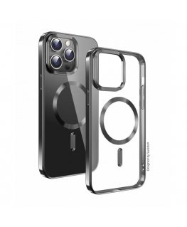 Swissten Clear Jelly Magstick Metallic Case for Apple iPhone 15 Plus