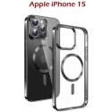 Swissten Clear Jelly Magstick Metallic Case for Apple iPhone 15 Plus Swissten Clear Jelly Magstick Metallic Case for Apple iPhone 15 Plus