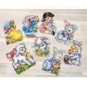 luca S Easter ornaments set of 8 pieces SLETIL8032 luca S Easter ornaments set of 8 pieces SLETIL8032