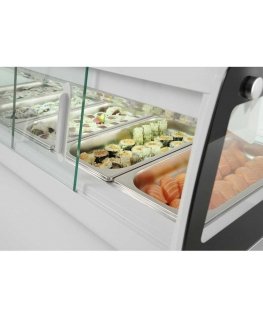 Šaldytuvas Šaldoma vitrina sušiams 5x GN 1/3 ARKTIC Hendi 233757