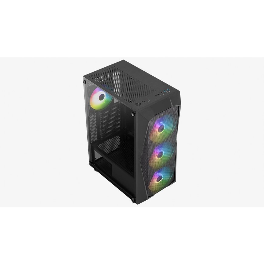 Aerocool Falcon ARGB „Midi Tower“ Juoda – 2