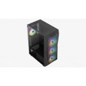 Aerocool Falcon ARGB Midi Tower Musta Aerocool Falcon ARGB Midi Tower Musta