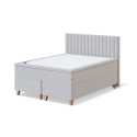 Sleepwell BLACK CONTINENTAL CONTINENTAL BED (with 8 legs) / 160x55x200 / hard / MANGO Light Beige (19206) Sleepwell BLACK CONTINENTAL CONTINENTAL BED (with 8 legs) / 160x55x200 / hard / MANGO Light Beige (19206)