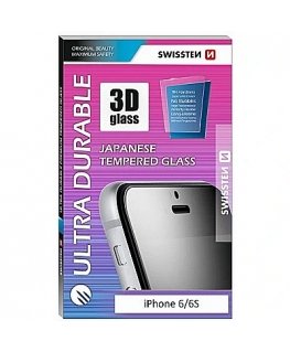 Swissten Ultra Durable 3D Japanese Tempered Glass Premium 9H Screen Protector Samsung J600 Galaxy J6 (2018) White