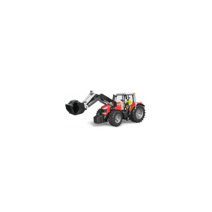 BRUDER Massey Ferguson 7624 with frontloader – 5