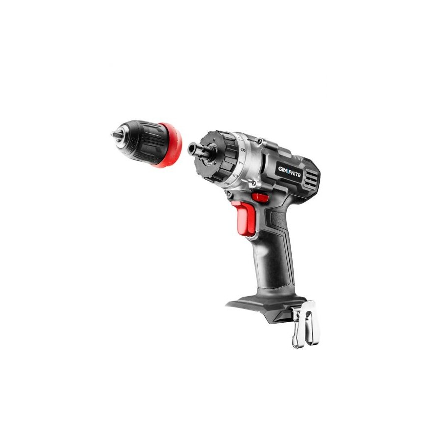 Graphite 58G022 drill 1250 RPM Keyless Grey – 3