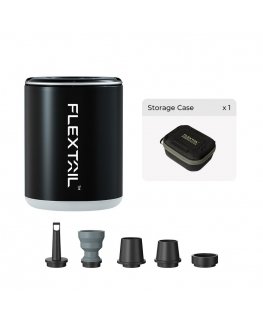 Portable 3-in-1 Air Pump Flextail Tiny Pump 2X (black)