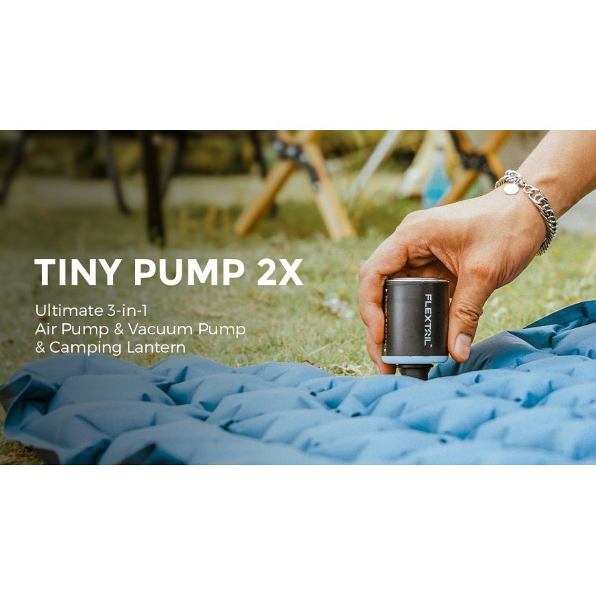 Portable 3-in-1 Air Pump Flextail Tiny Pump 2X (black) – 2