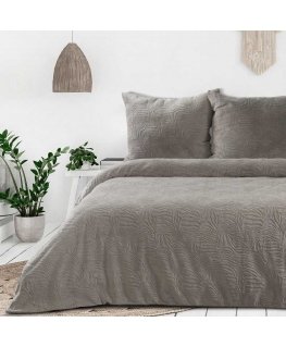 Bedding set Eurofirany POS/FLANO/BEŻ 220X200 70X80/X2 Bedding