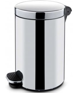 Round waste bin with pedal and removable container, HENDI, 30L