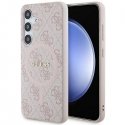 Guess GUHMS24SG4GFRP S24 S921 różowy|pink hardcase 4G Collection