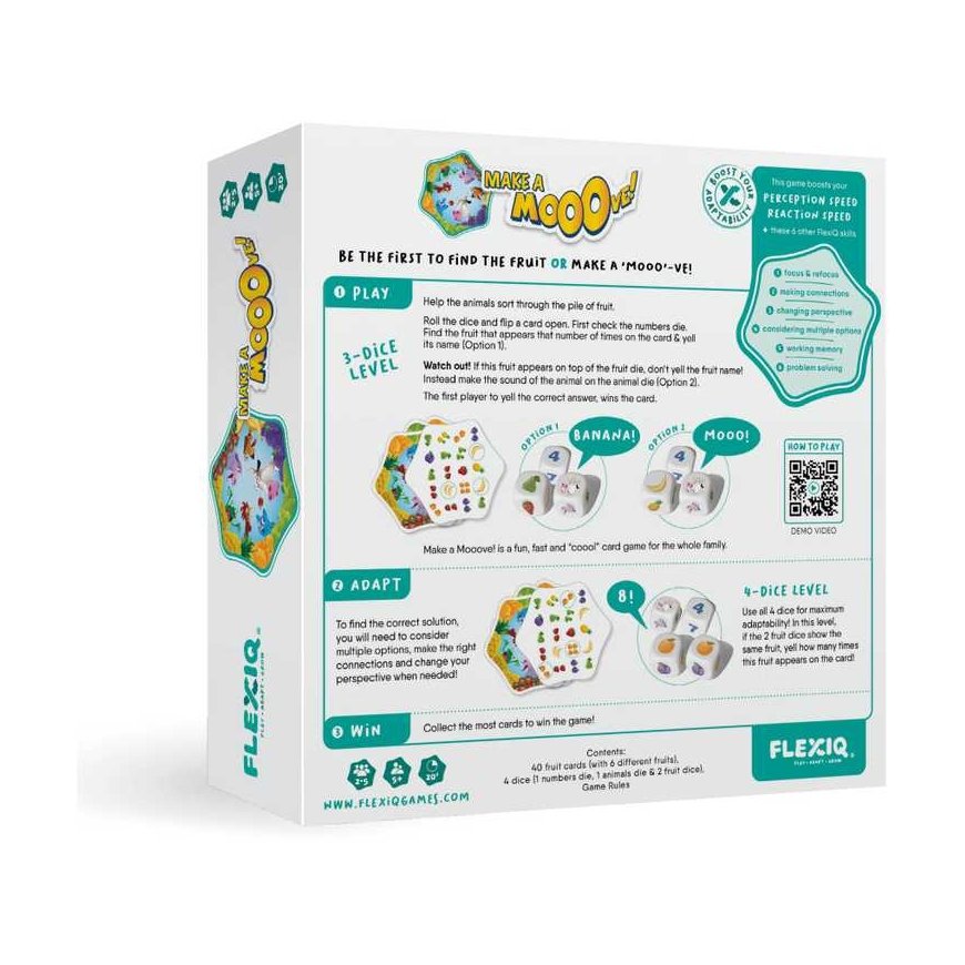 FLEXIQ Make A Mooove Board Game – 2
