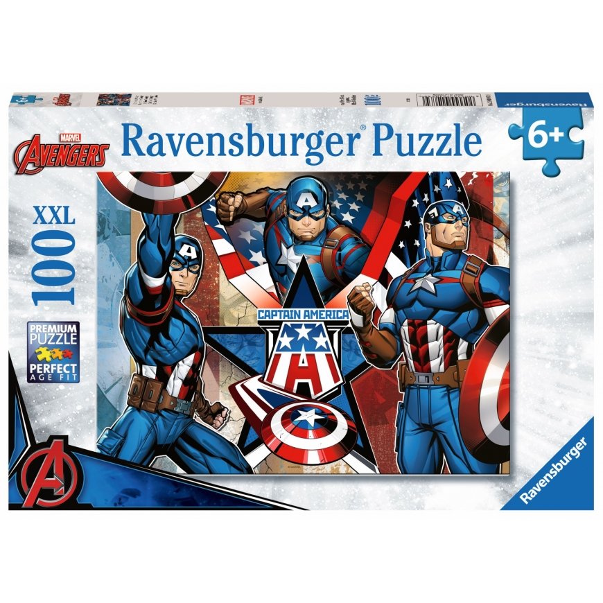Ravensburger puzzle 100 pieces Captain America