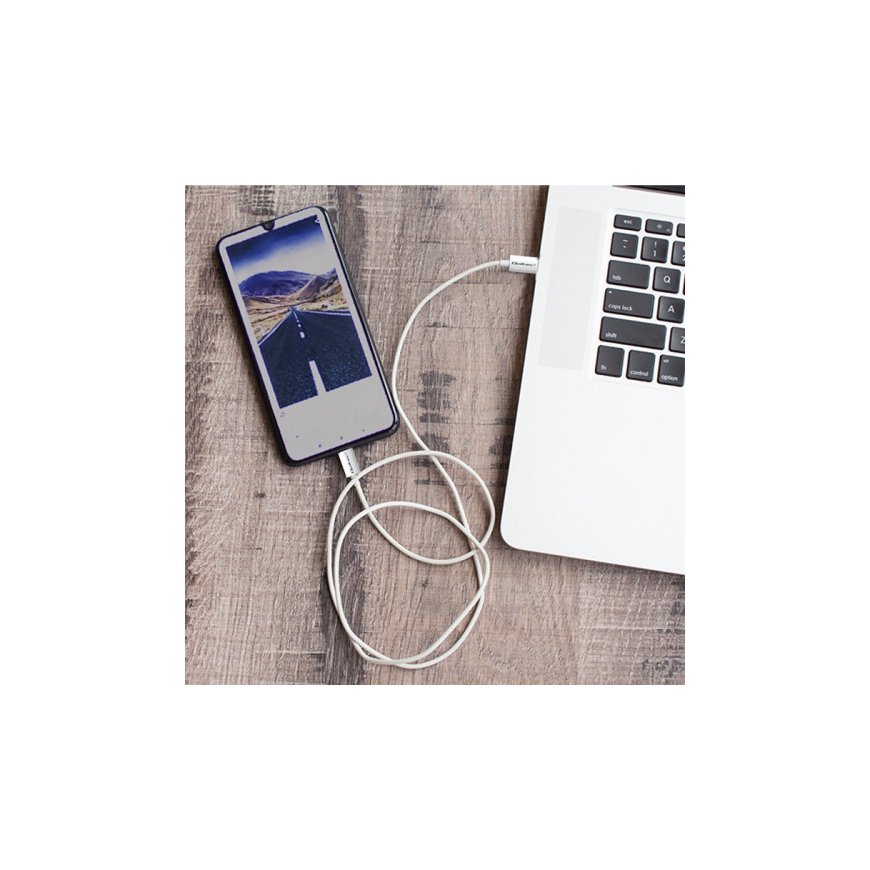 Qoltec 52359 USB кабель 1 m USB 2.0 USB C Белый – 4