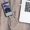Qoltec 52359 USB kabelis 1 m USB 2.0 USB C Balta Qoltec 52359 USB kabelis 1 m USB 2.0 USB C Balta