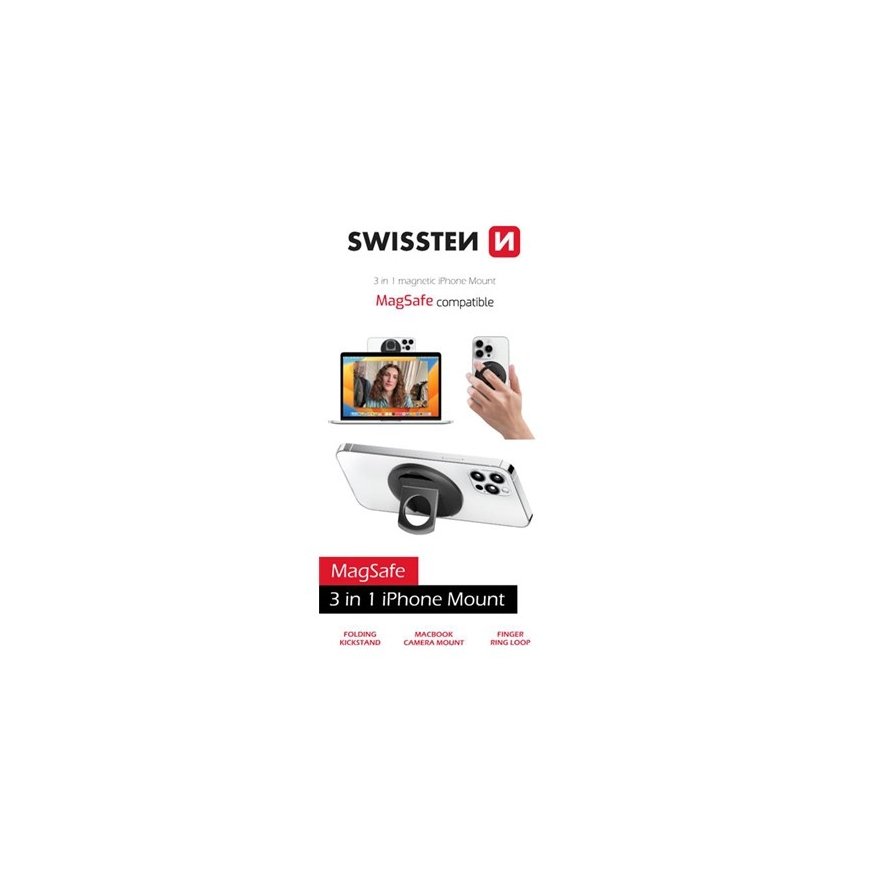 Swissten 3in1 MagStick iPhone Mount
