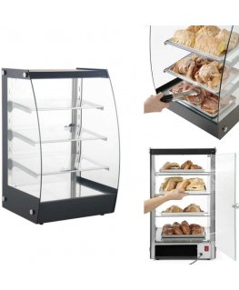 Hendi Neutral self-service showcase for presenting and serving food, LED, width 415 mm