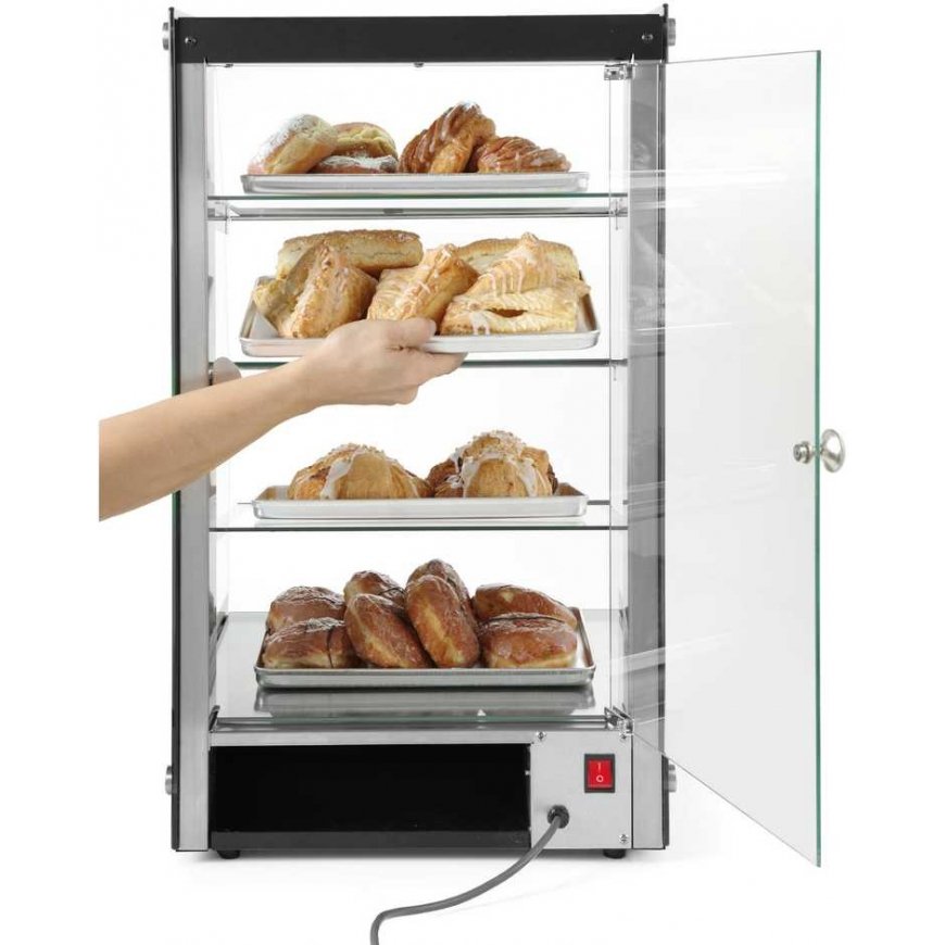 Hendi Neutral self-service showcase for presenting and serving food, LED, width 415 mm – 4
