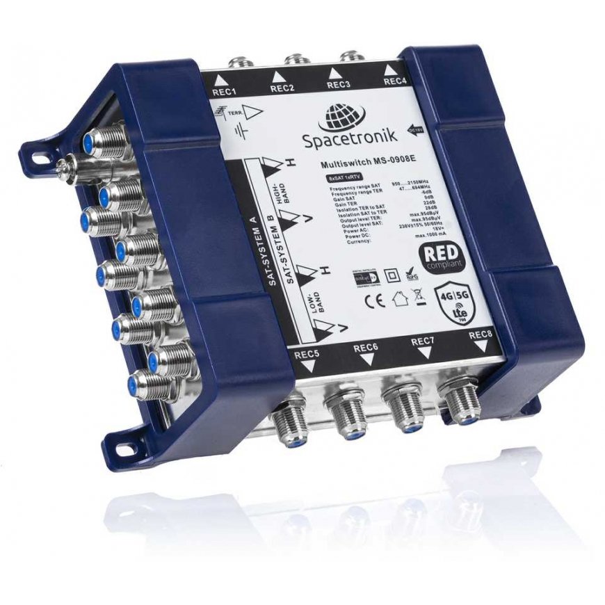 Spacetronik Plug Multiswitch 9/8 Spacetronik E-Series