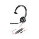 Poly Blackwire 3310 monofoniskais Microsoft Teams sertificēts USB-C Hea Poly Blackwire 3310 monofoniskais Microsoft Teams sertificēts USB-C Hea
