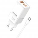 Charger 65W GaN 2xUSB-C +USB-A + USB-C cable Charger 65W GaN 2xUSB-C +USB-A + USB-C cable