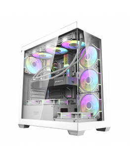 Kompiuterio dėklas Darkflash DS900 (baltas)