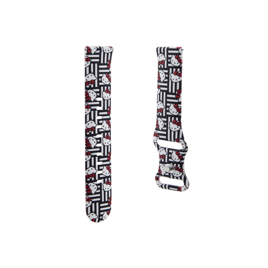 Hello Kitty silicone heads and strips universal 20 mm - black – 3