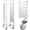 Royal Catering Vežimėlis piekarniczy transportowy do blach tac 15 półek 600 x 400 mm Royal Catering Vežimėlis piekarniczy transportowy do blach tac 15 półek 600 x 400 mm