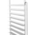 Royal Catering Trolley piekarniczy transportowy do blach tac 15 półek 600 x 400 mm