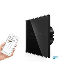 Spring Bipolar sensor switch, remote control (WIFI), Black