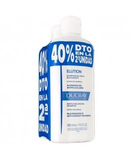 Ducray Elution shampoo 2x400ml