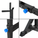 Barbell stands with protection, adjustable, REBEL ACTIVE Barbell stands with protection, adjustable, REBEL ACTIVE