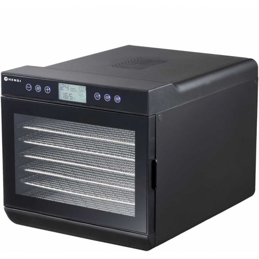 Food dryer for vegetables, fruits, mushrooms, herbs, fish, 7 shelves 500 W 230 V - Hendi 229064 – 2