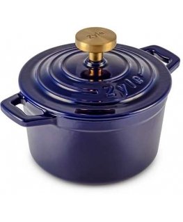 Zyle Round enameled cast iron pot ZY03BLKI