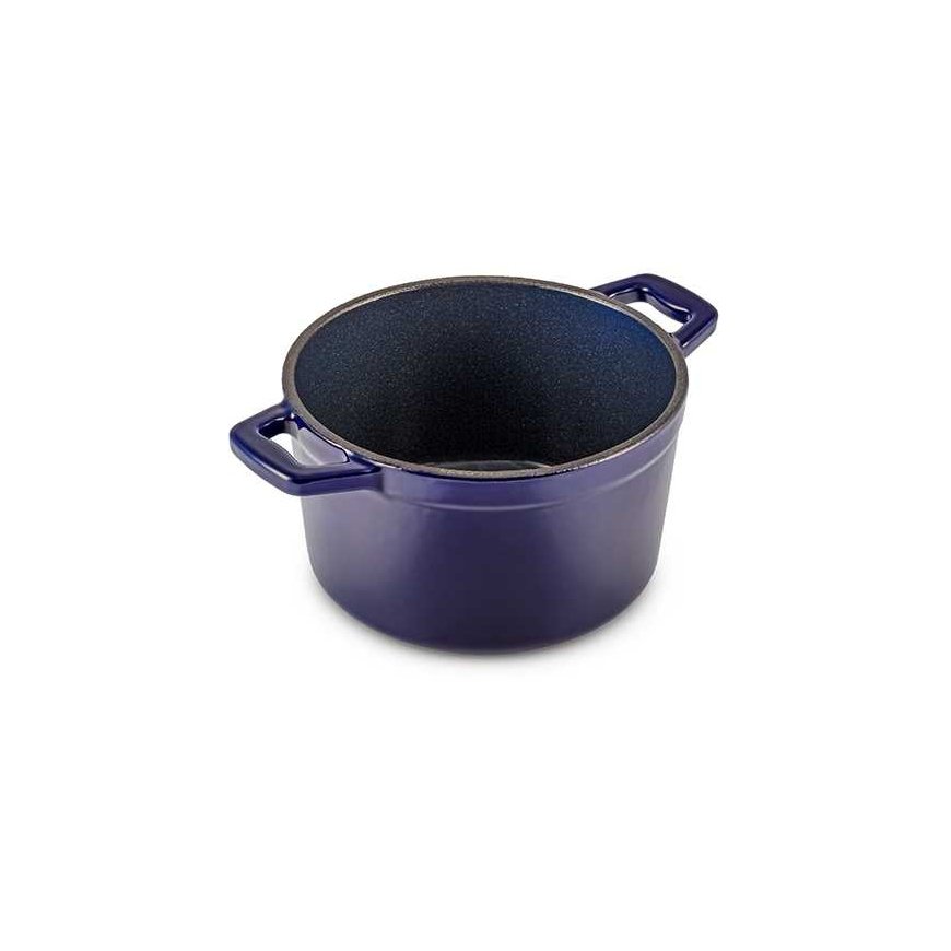 Zyle Round enameled cast iron pot ZY03BLKI – 3