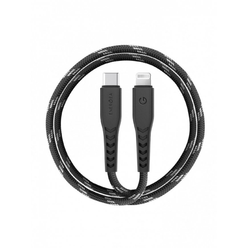 ENERGEA kabel Flow USB-C - Lightning C94 MFI 1.5m czarny|black 6 – 2