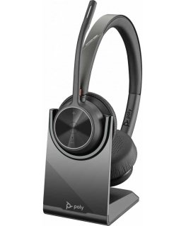 HP Poly Voyager 4320 USB-C Ausinės +BT700 dongle +Charging Stovas