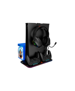 CANYON CS-5, PS5 Charger stand, with RGB light, 315*185*28mm