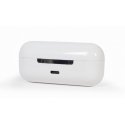 Gembird TWS-VIE-GW headphones/headset Wireless In-ear Calls/Music USB Type-C Bluetooth White Gembird TWS-VIE-GW headphones/headset Wireless In-ear Calls/Music USB Type-C Bluetooth White